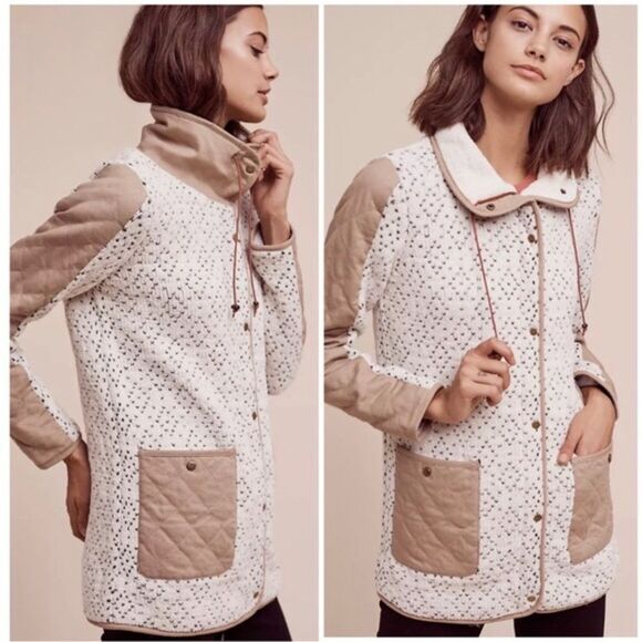 Anthropologie Sleeping On Snow Lake Placid Jacket - Picture 1 of 9
